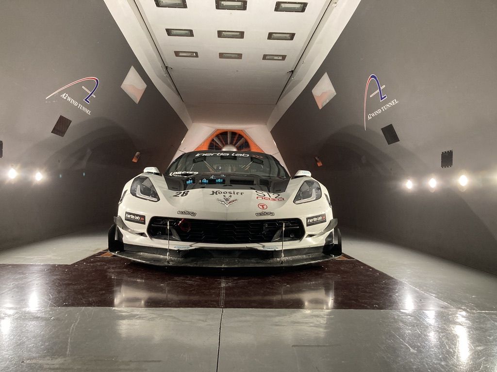 The #28 in the A2 Wind Tunnel